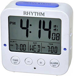 Годинник настільний електронний Rhythm LCT082NR03 з автопідсвіткою і термометром