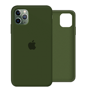 Чехол Silicone Case Full для iPhone 12 mini virid