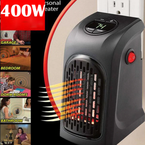 Портативний міні електрообігрівач Handy Heater 400W Обогреватель, фото 1