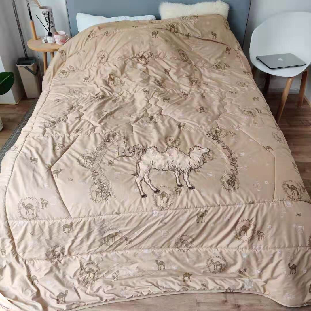 Одеяло из верблюжьей шерсти евро | Теплое шерстяное одеяло 200х220 ...