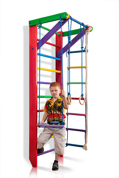 Шведська стінка із бука для дівчинки | Барбі 2-220