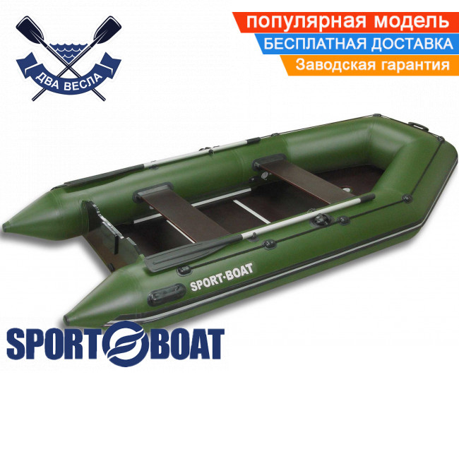 Кільової човен Sport Boat N 340 LК NEPTUN чотиримісний човен з кілем під мотор Спорт Бот Нептун жорстке дно