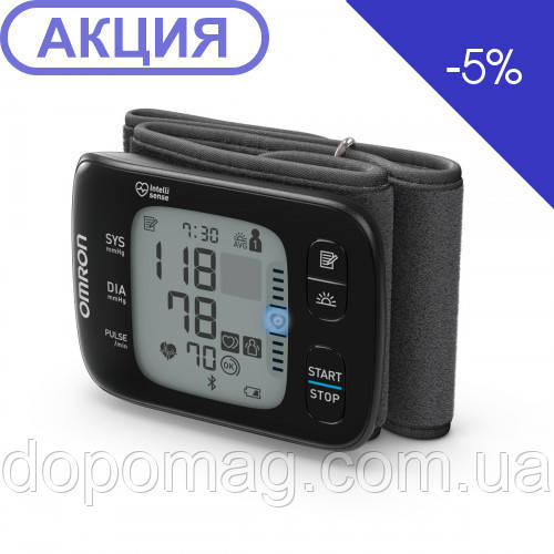 Автоматичний тонометр на зап'ястя Omron RS7 Intelli IT (HEM-6232T-E) (Японія)
