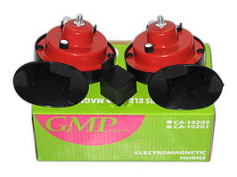 Сигнал 12v равлик 2контактний Ø 85mm "GMP" (60В01282-12V) Оригінал "Турція"