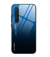 Чехол Gradient для Xiaomi Mi Note 10 Lite blue-black