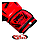 Перчатки боксерських червоних Venum Elite BO-5338, фото 4
