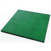 Резиновая плитка 500х500х20 мм PuzzleGym (зеленая)