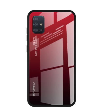 Чохол Gradient для Samsung Galaxy A31 2020 / A315F Red-black