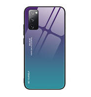 Чехол Gradient для Samsung Galaxy A41 2020 / A415F purple-blue