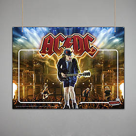 Постер: AC/DC (Макет No3)