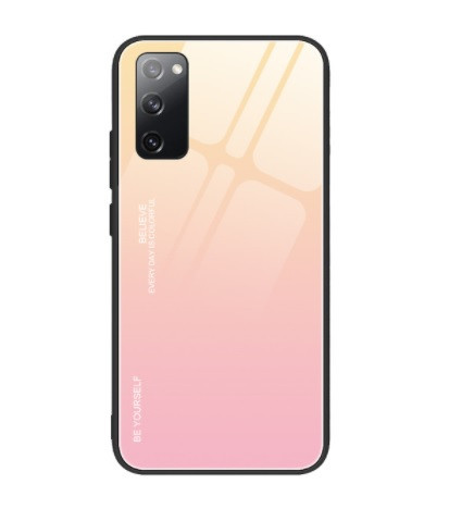 Чохол Gradient для Samsung Galaxy A41 2020 / A415F gold-pink