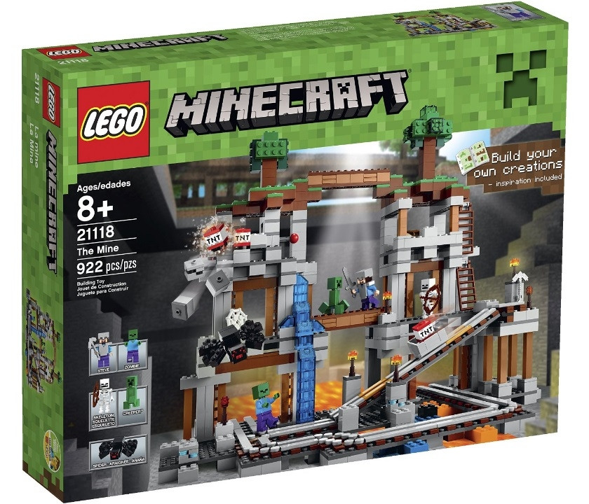 Конструктор Lego Minecraft Шахта 21118