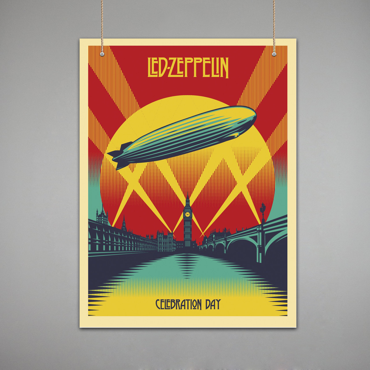 Постер: Led Zepellin (Макет No2)