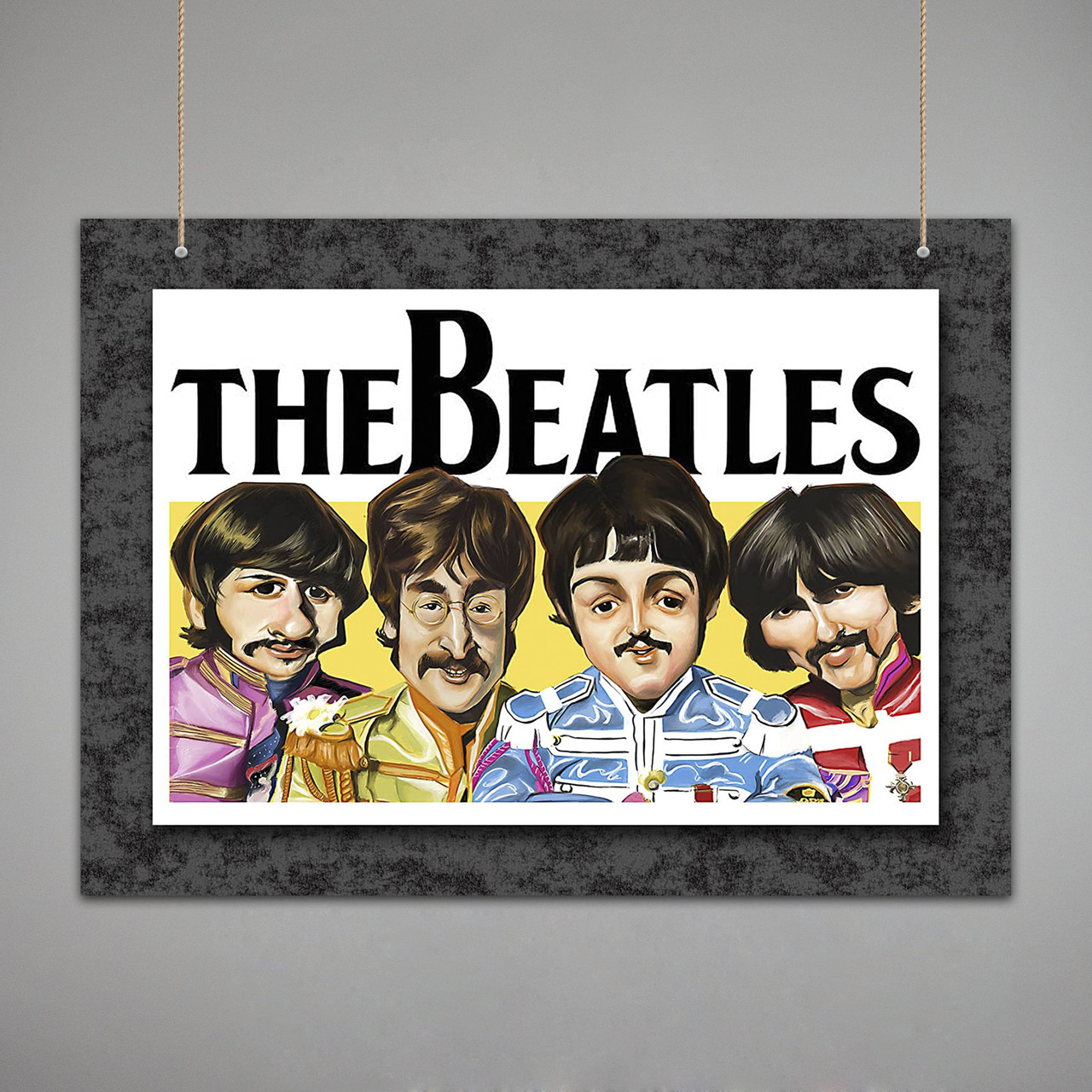 Постер: Beatles (Макет No3)