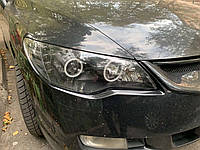 Передняя led оптика с линзами Honda Civic (2006-2009)