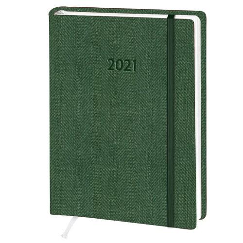 Щоденник 2022р. А5 Tweed зелений, фото 1