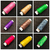 Нитки поштучно в котушках швейні 100% поліестер 40/2 (220м)