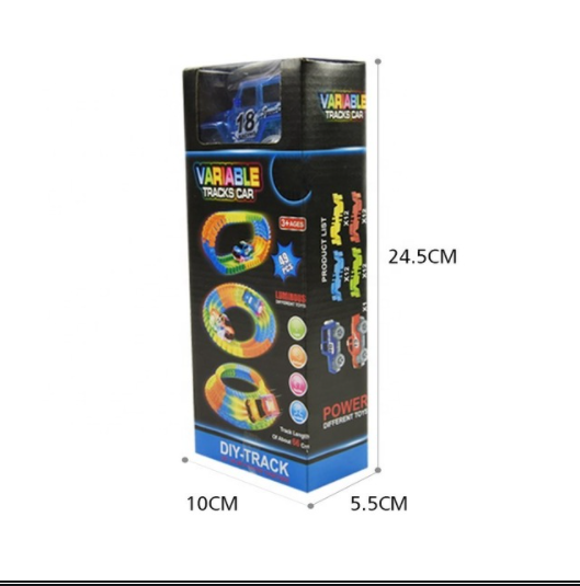 Orbita Home Magic Track, 49 елементів GD-49A (KG-321)