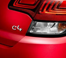 Емблема напис багажника Citroen C4
