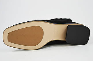 Черевики замшеві Berkonty 205061 Чорні, фото 3