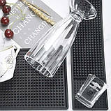 Силіконовий килимок для бару 30 х 15 см чорний Bar Мat (LB-22218), фото 8