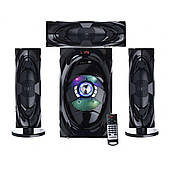 Акустические система SONAC B20 3.1 колонка, Мощность 100Ватт X-BASS USB, Радио, Пульт управления, Bluetooth