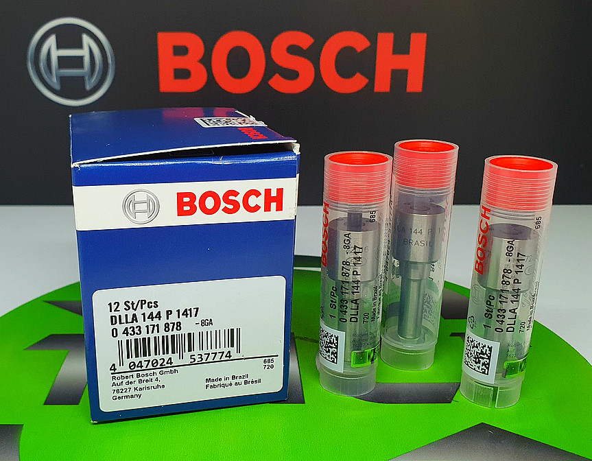 Розпилювач дизельної форсунки COMMON RAIL DLLA 144 P 1417 (0433171878 ) BOSCH MAN TGA, фото 1