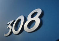 Эмблема надпись багажника Peugeot 308
