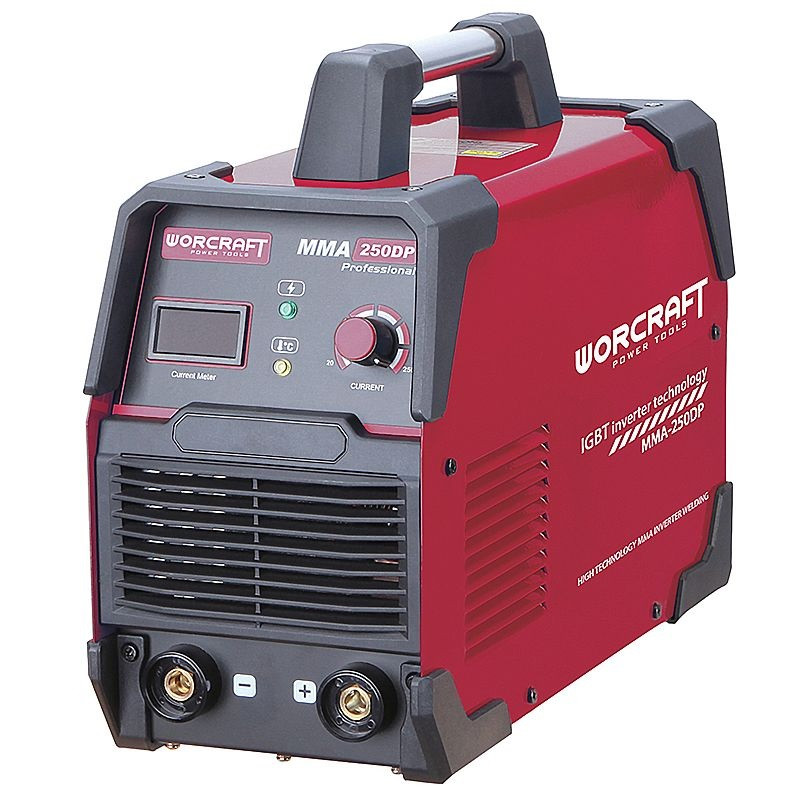 Зварювальний інверторний апарат Worcraft MMA-250DP