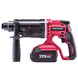 Перфоратор аккумуляторний Worcraft CRH-S20LiT, фото 2