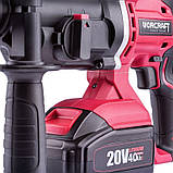 Перфоратор аккумуляторний Worcraft CRH-S20LiT, фото 7