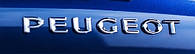 Эмблема надпись багажника Peugeot