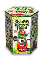 Набор для творчества Grass monsters head GMH-01-01U детский креативный боб для выращивания проращивания травян