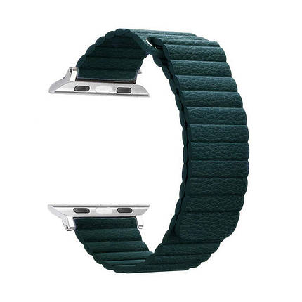 Ремінець PU Armorstandart Loop для Apple Watch 38mm 40mm Forest Green (ARM53317), фото 1