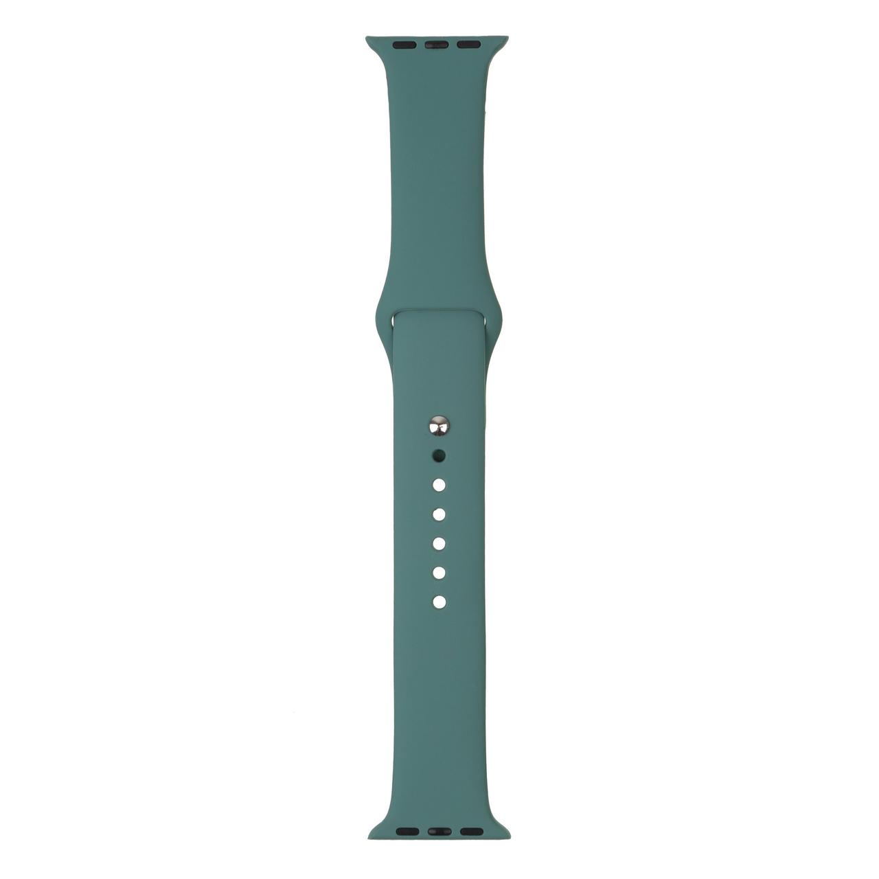 Ремешок TPU Armorstandart Sport 2 размера для Apple Watch 42mm 44mm Pine Green (ARM56845)