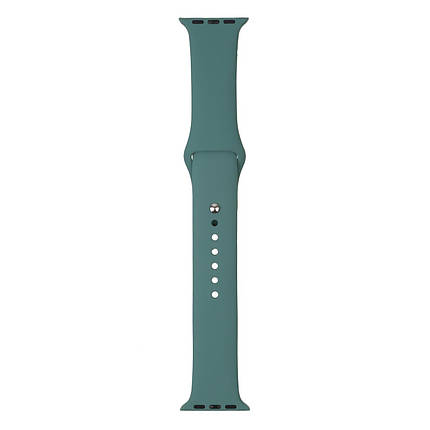 Ремешок TPU Armorstandart Sport 2 размера для Apple Watch 42mm 44mm Pine Green (ARM56845), фото 1