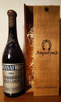 Вино 1986 года Nebbiolo Fontanafredda Италия, фото 2