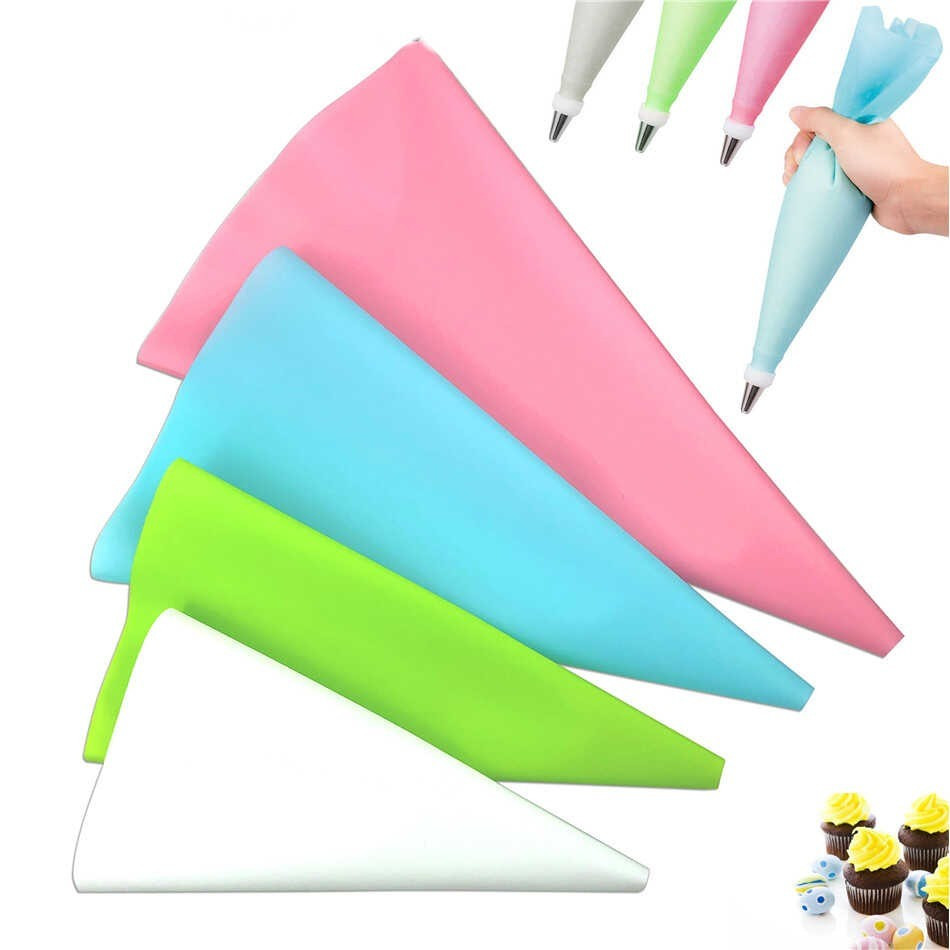 Кондитерський силіконовий мішок набір 4 шт (XS,S, M, L) Pastry Вag (LB-22243)