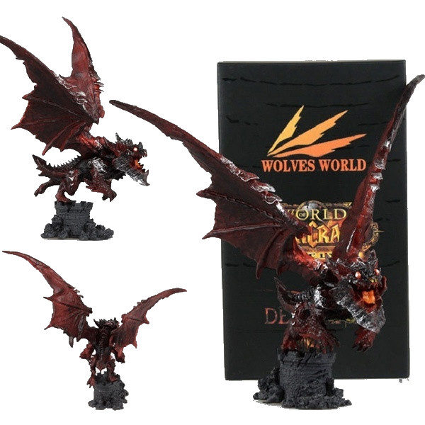Колекційна фігурка Смертокрил Світ Військового Ремесла World of Warcraft Cataclysm Deathwing 20.0 см WOW 21.87
