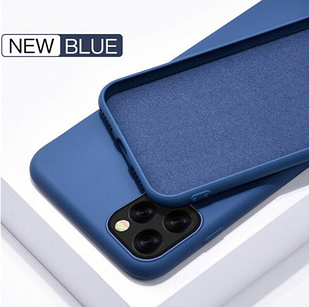 Чохол Silicone Case Full для iPhone 12 Pro Max Blue