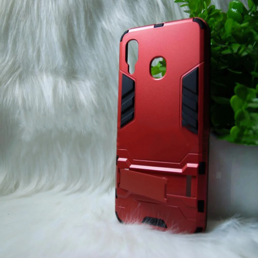 Протиударний чохол Samsung A30 2019 червоний (red)