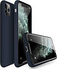 Чохол Silicone Case Full для iPhone 12 Pro Max midnight blue, фото 4