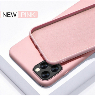Чохол Silicone Case full для iPhone 11 Pro Max Pink