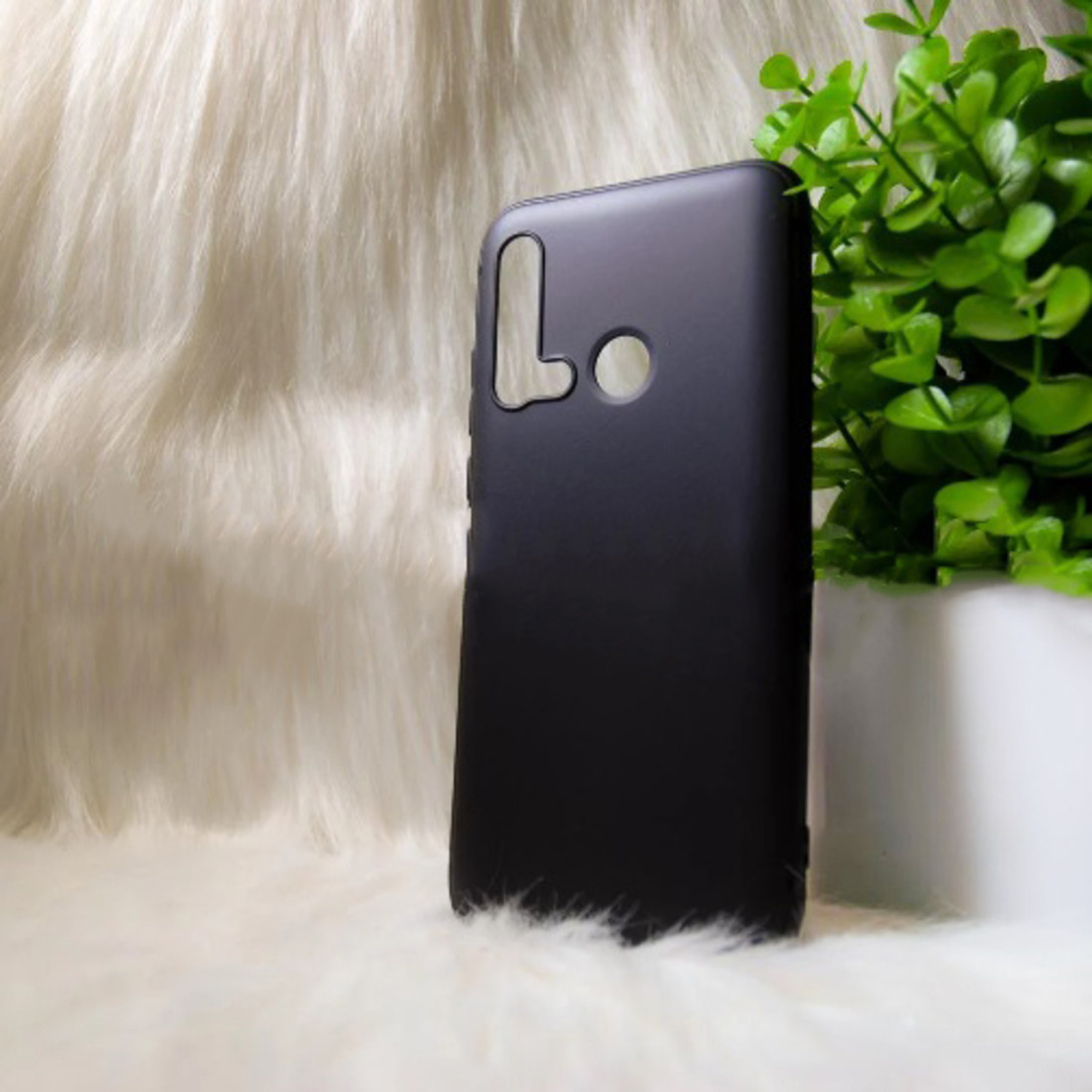 Силіконовий чохол Huawei P20 Lite 2019/Nova 5i "Cool Black Чорний (black)