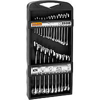 Набір ключів рожково-накидних Richmann 24 шт 6-32 мм в корпусі (C6348)