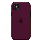 Чохол Silicone Case Full для iPhone 12 Pro Max marsala, фото 2