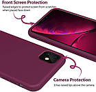 Чохол Silicone Case Full для iPhone 12 Pro Max marsala, фото 4
