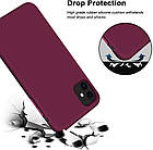 Чохол Silicone Case Full для iPhone 12 Pro Max marsala, фото 5