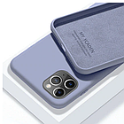 Чохол Silicone Case Full для iPhone 12 Pro Max lavander, фото 2