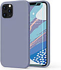 Чохол Silicone Case Full для iPhone 12 Pro Max lavander, фото 4